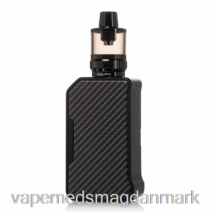Vape Væske Dovpo Mvp 220w Startsæt Kulfiber Sort